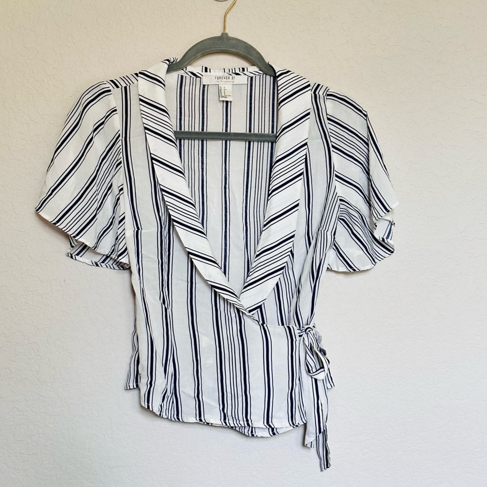 Forever 21 Surplice Blouse